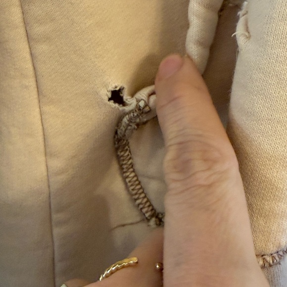 Prairie Underground Peachy Hooded Sweatshirt Coat - Picture 4 of 8